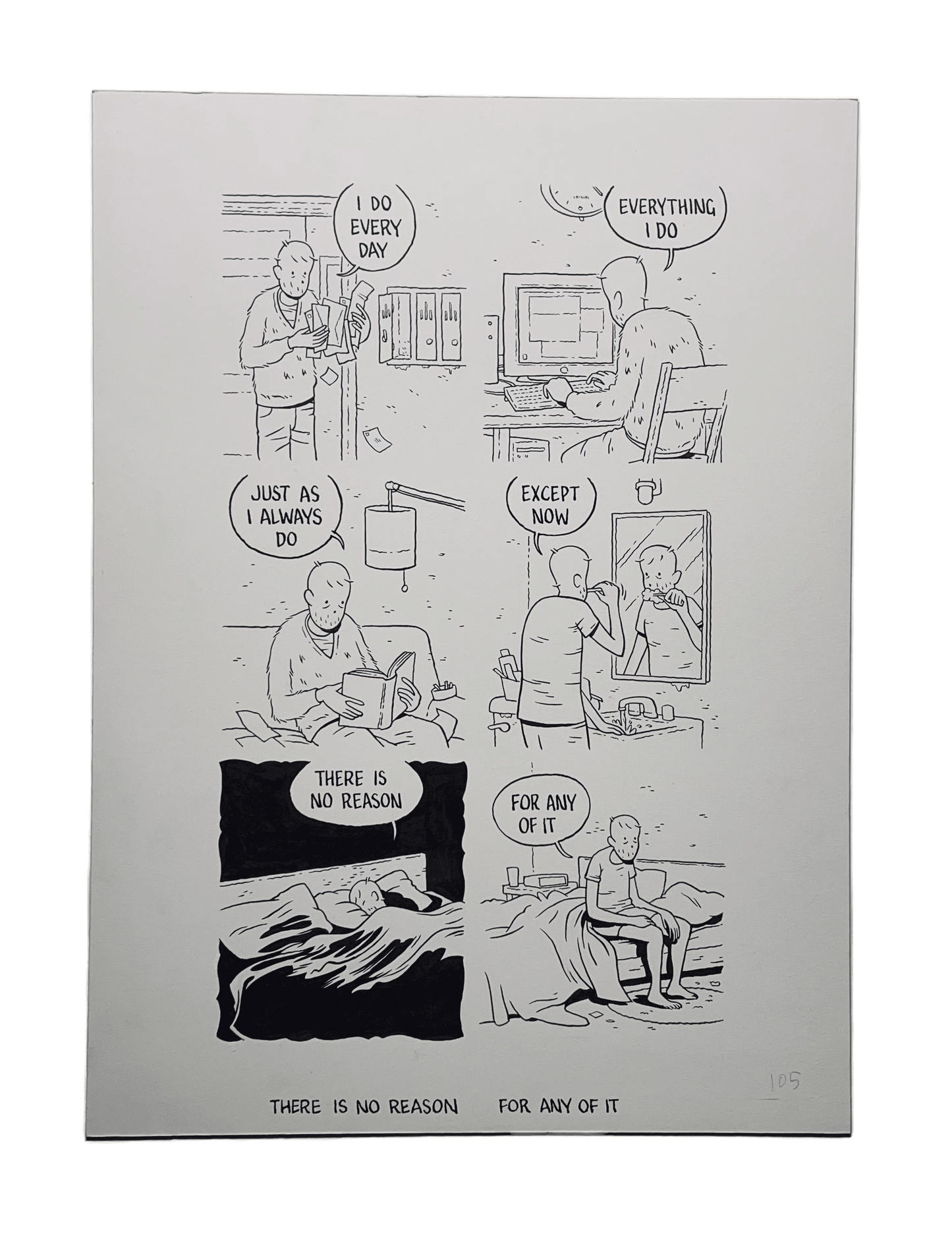 2 pages - No Reason for Any of it