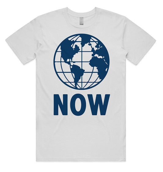 Earth Now - white