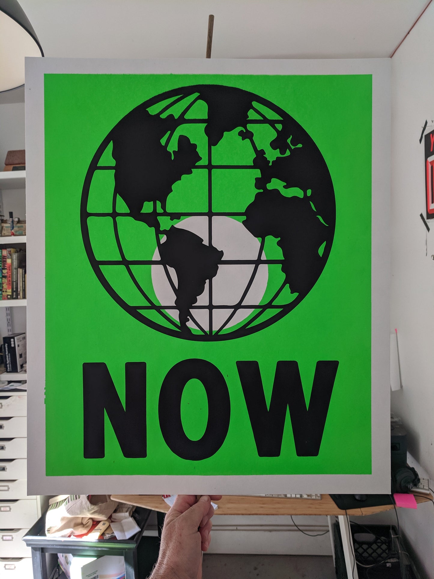 Earth Now - navy